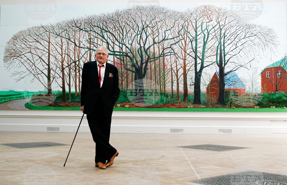 Britain Obit Hockney
