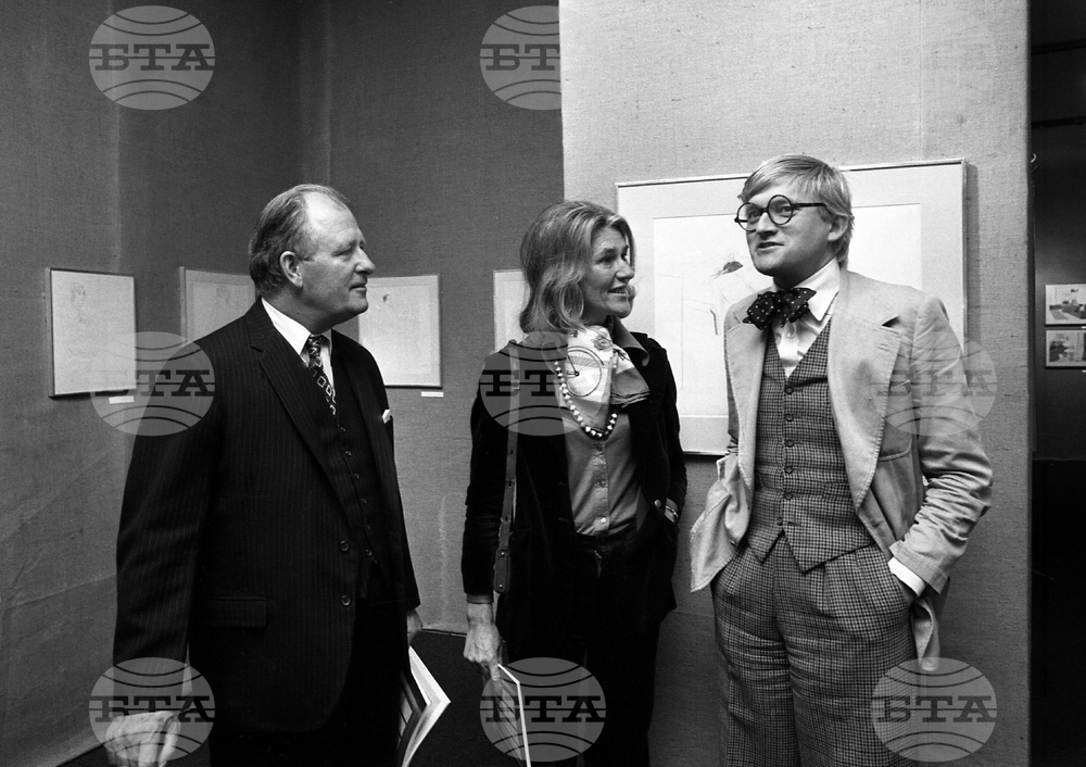 Britain Obit Hockney