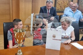 Шумен - „Млад огнеборец” - ученици - кмет