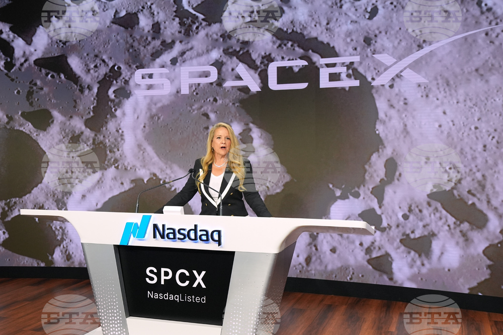 APTOPIX Finacial Markets SpaceX IPO