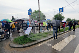Добрич - квартал „Рилци“ - протест