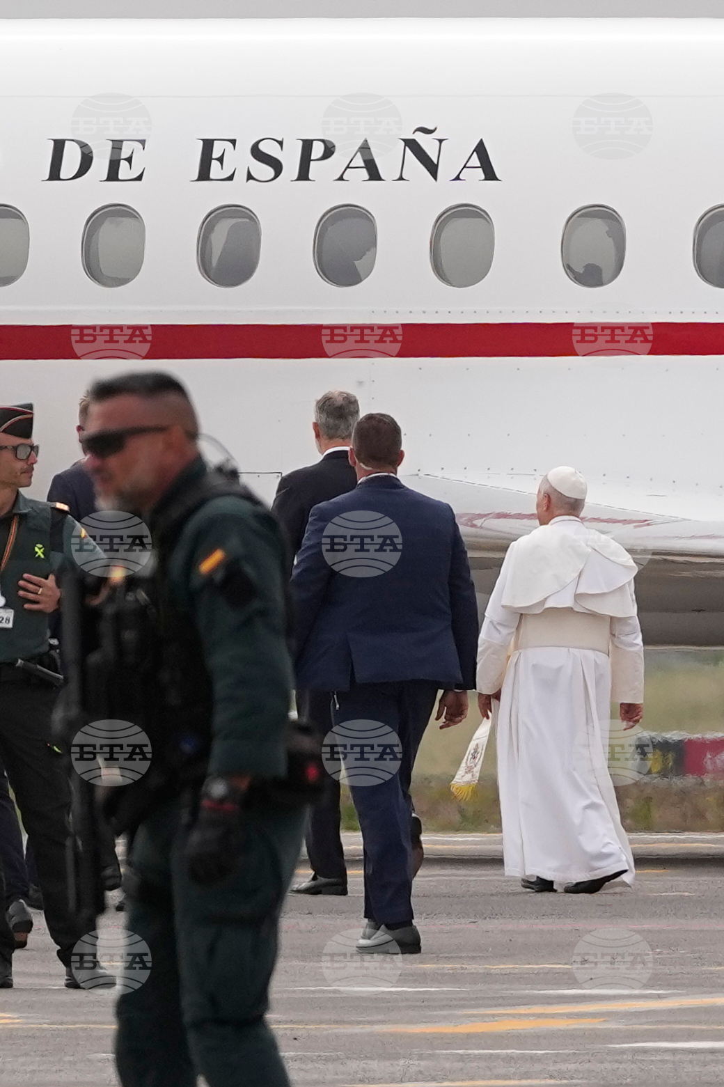Spain Pope