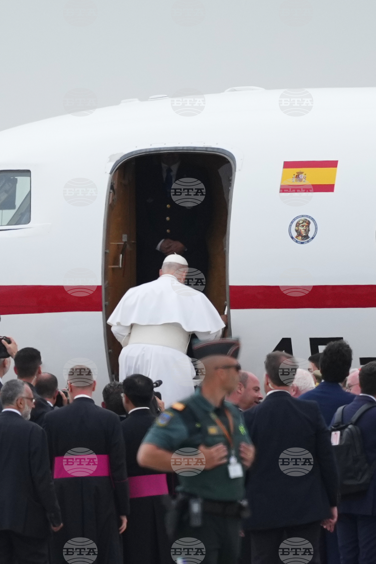 Spain Pope