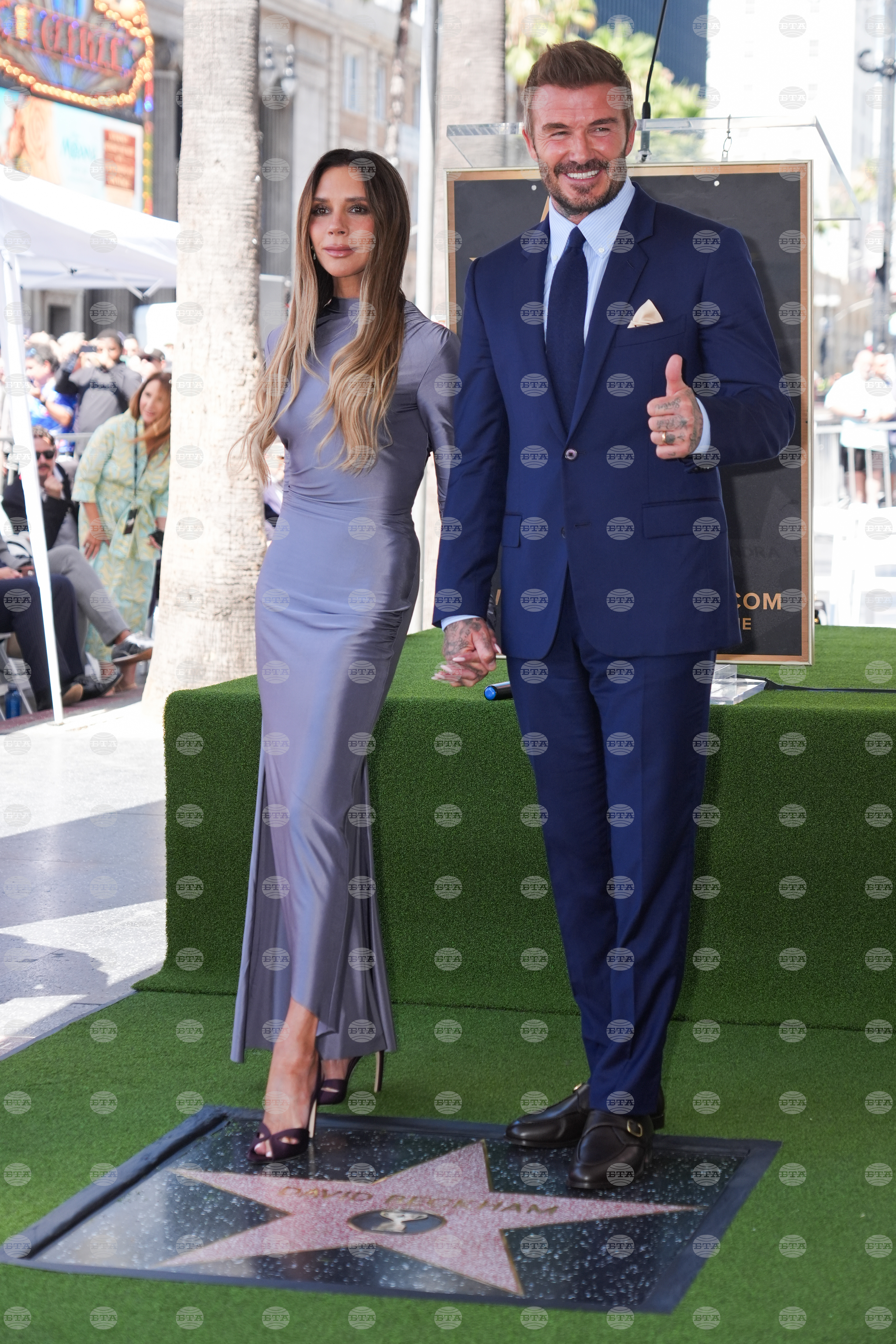 David Beckham Walk of Fame
