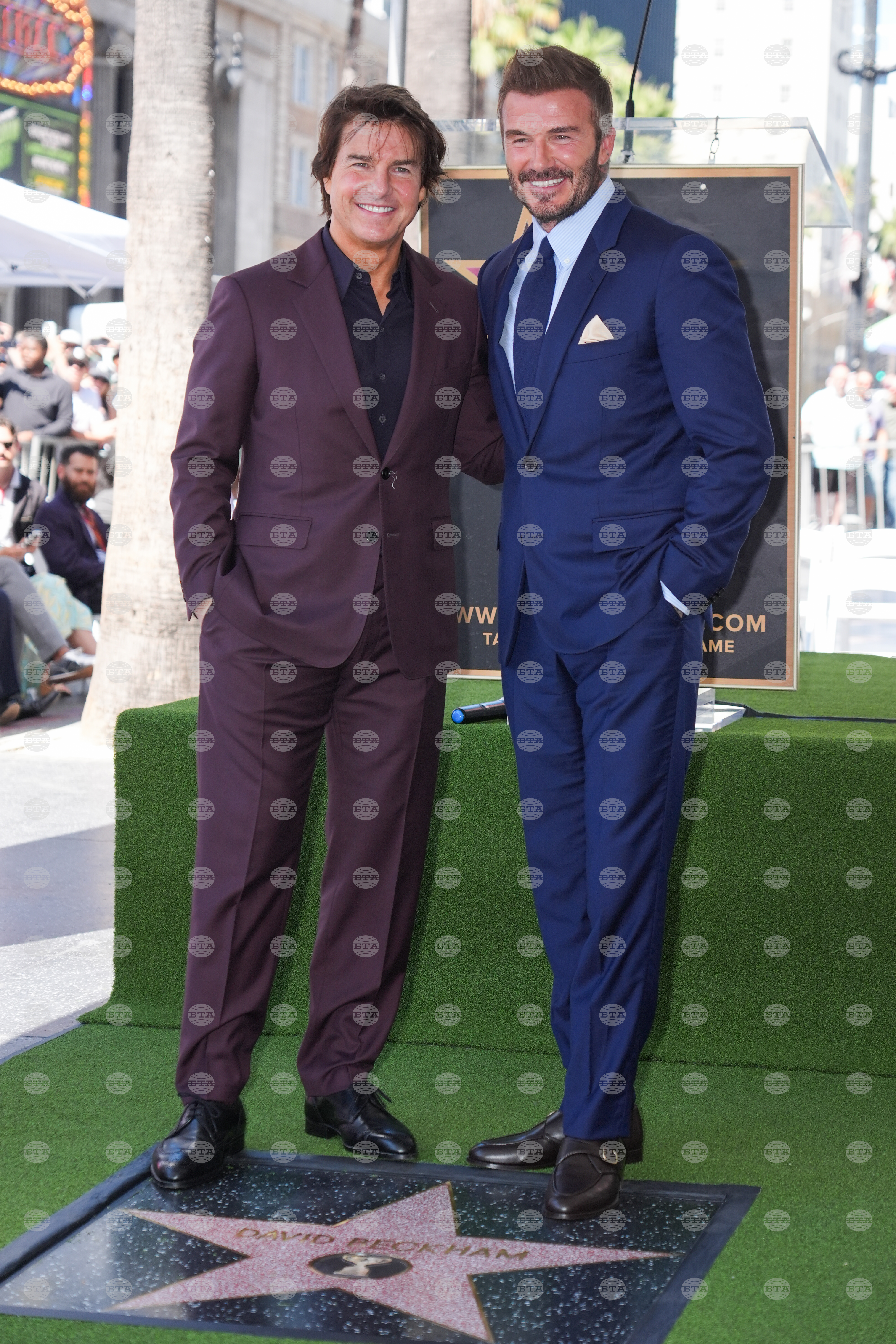 David Beckham Walk of Fame