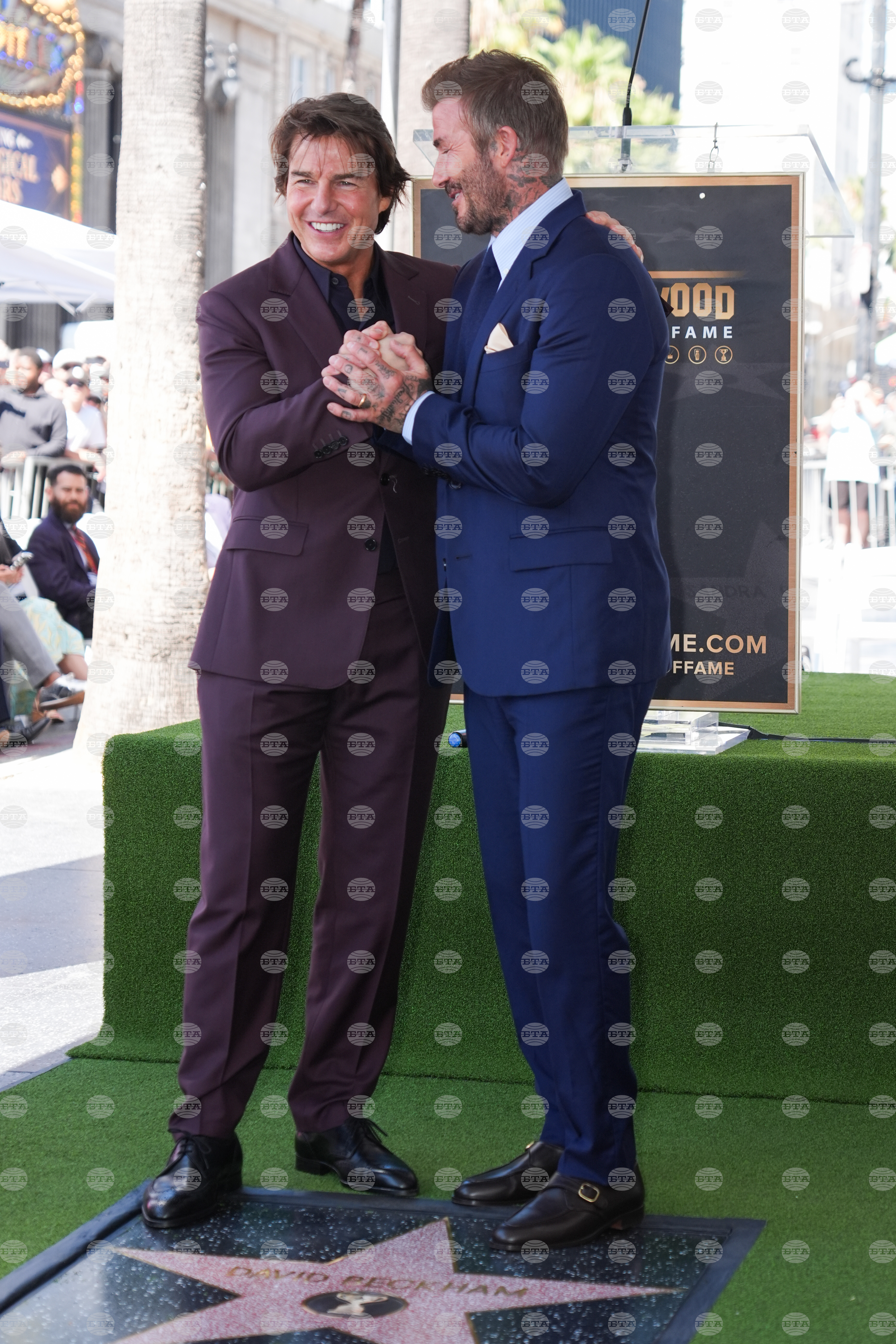 David Beckham Walk of Fame