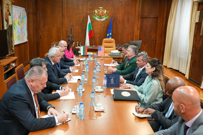 Bulgarian Interior Minister Meets with US Assistant Secretary of State for Diplomatic Security