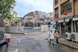 Варна - баня "Гъбата" - събаряне