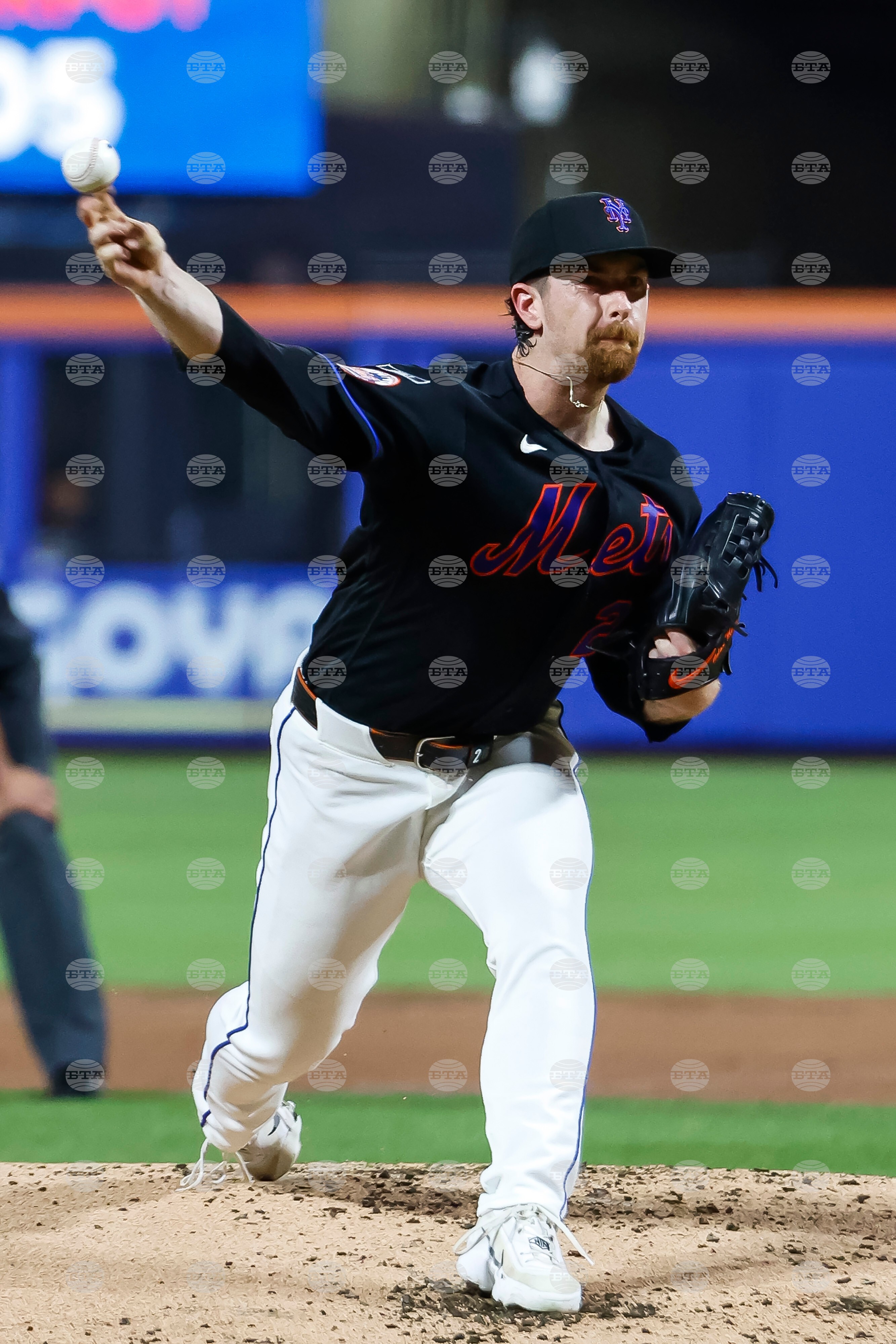 CORRECTION Braves Mets Baseball