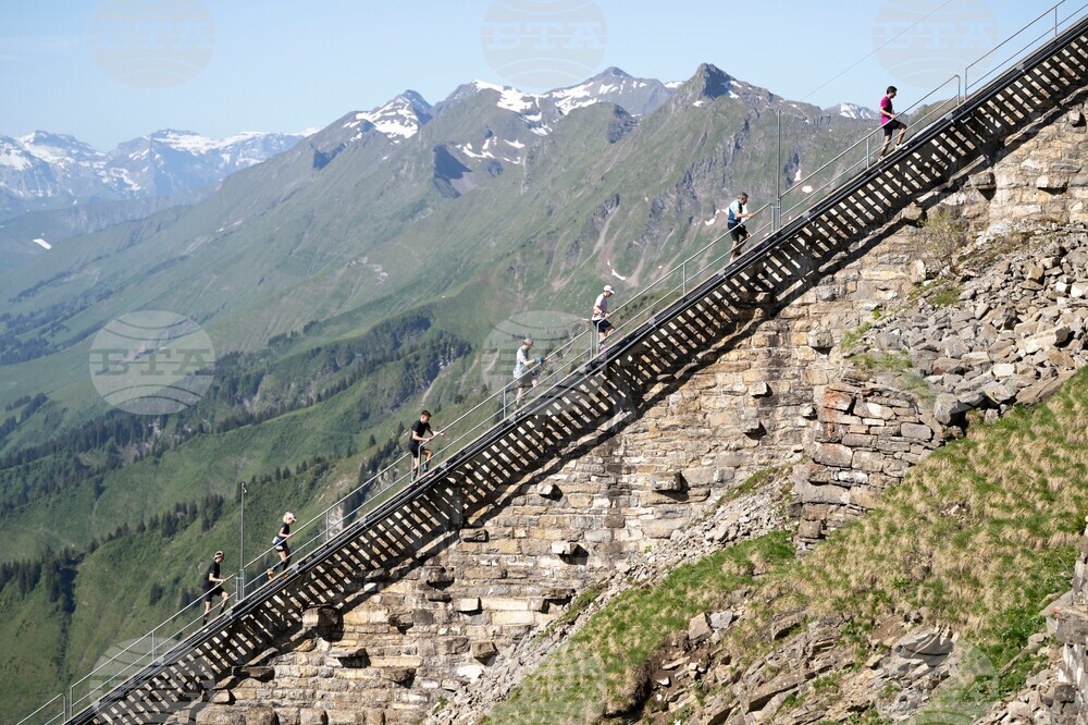 Switzerland Niesen Stairway Run