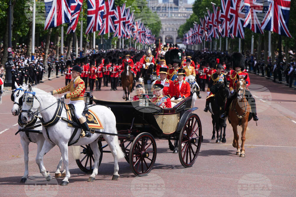 Britain Royals Trooping the Colour