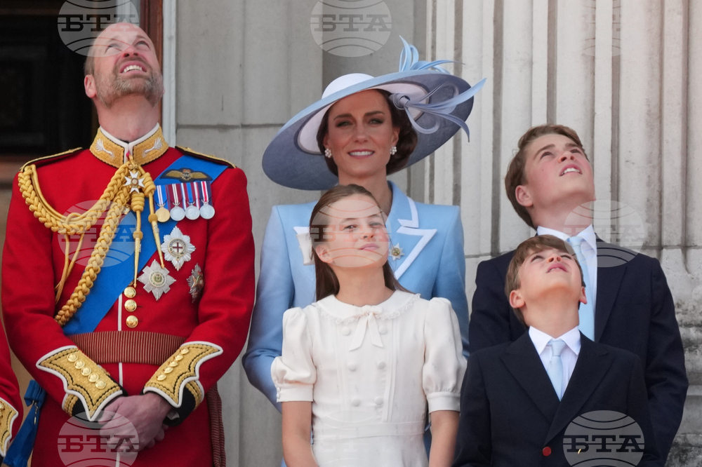 Britain Royals Trooping the Colour