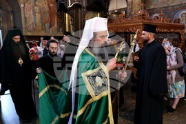 Патриарх Даниил - литургия и молебен за българското семейство