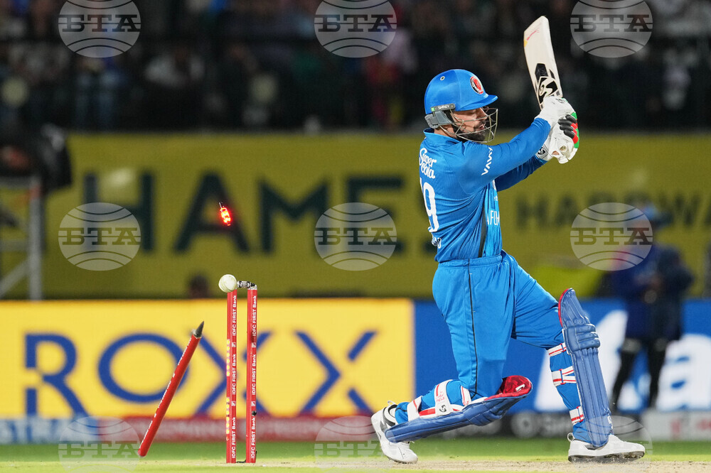 APTOPIX India Afghanistan Cricket