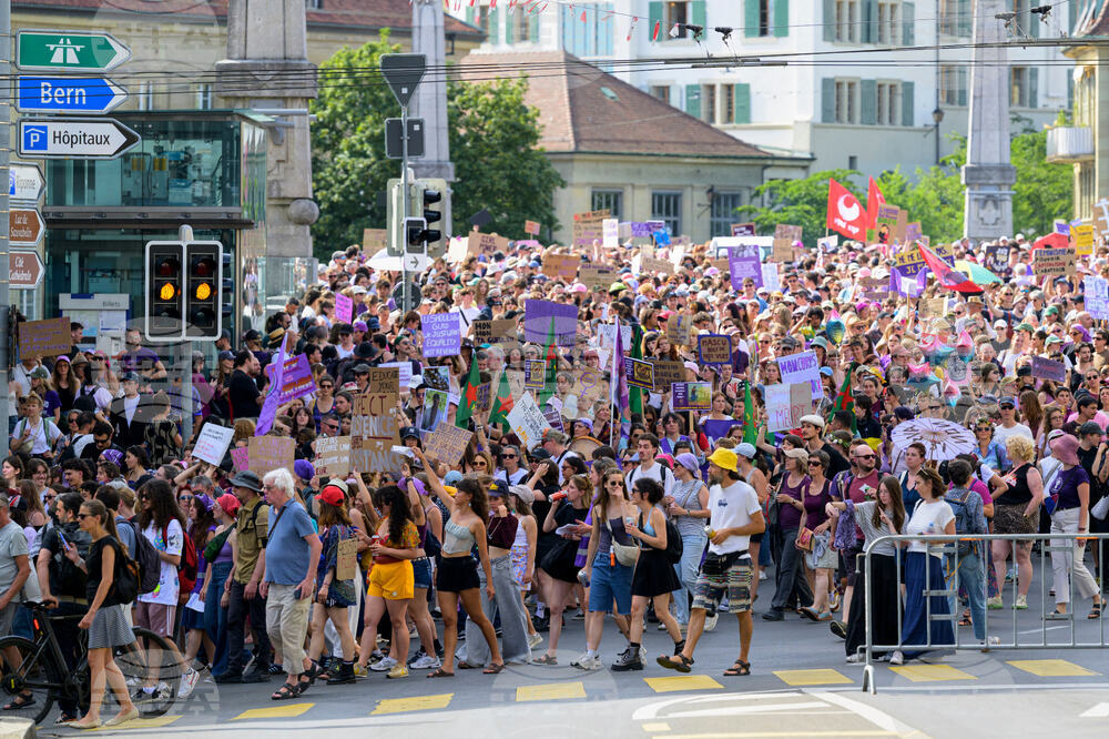 Switzerland G7 Protest