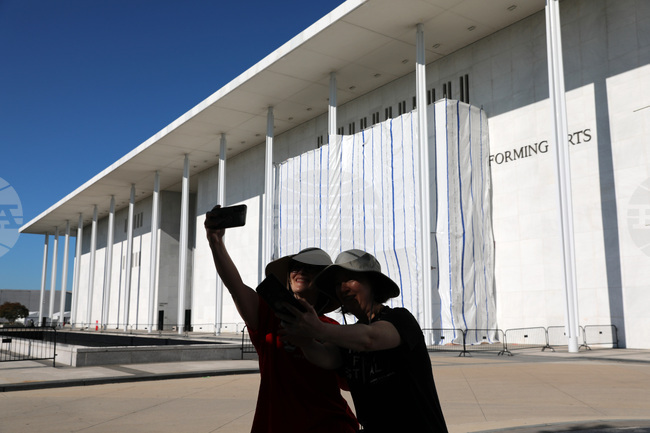 APTOPIX Trump Kennedy Center