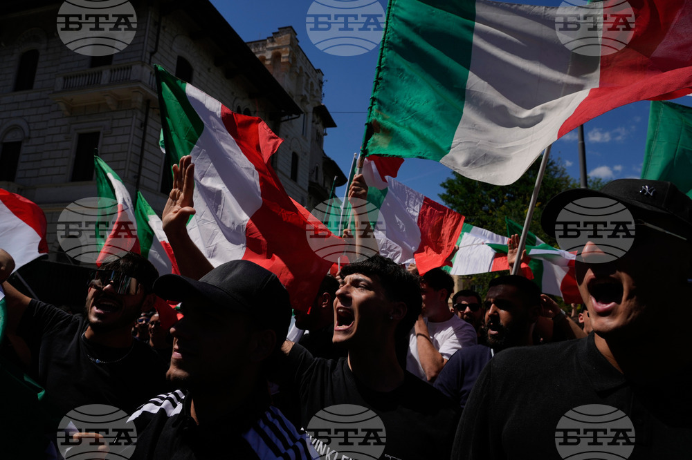 APTOPIX Italy Remigration Rally