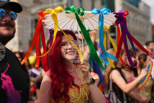 APTOPIX Romania Pride Parade