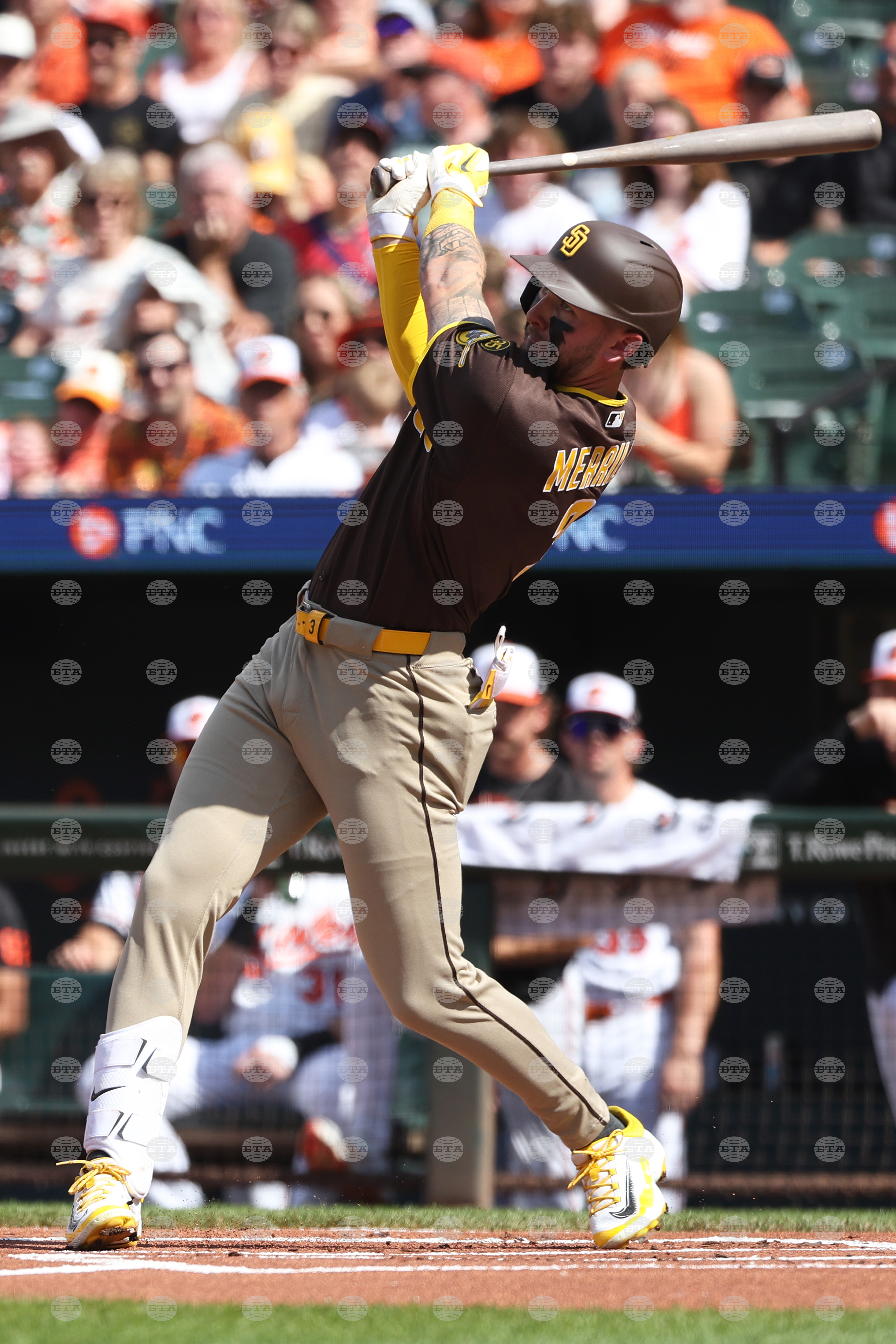 Padres Orioles Baseball