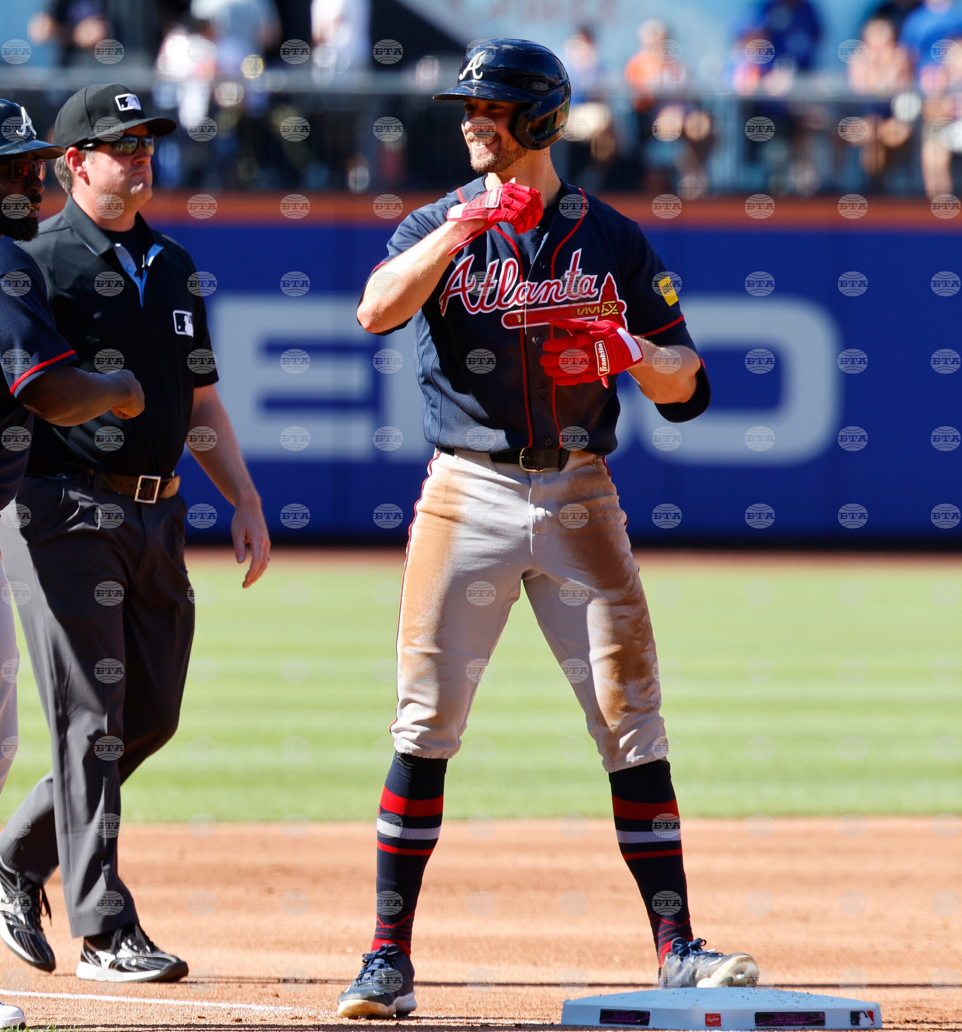 Braves Mets Baseball