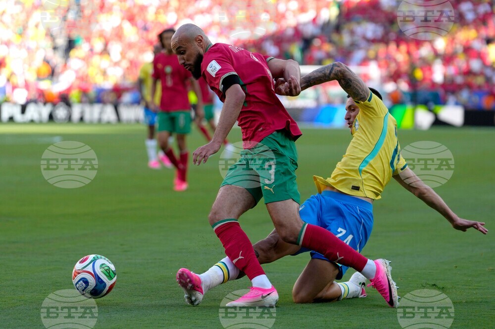 Morocco Brazil WCup Soccer