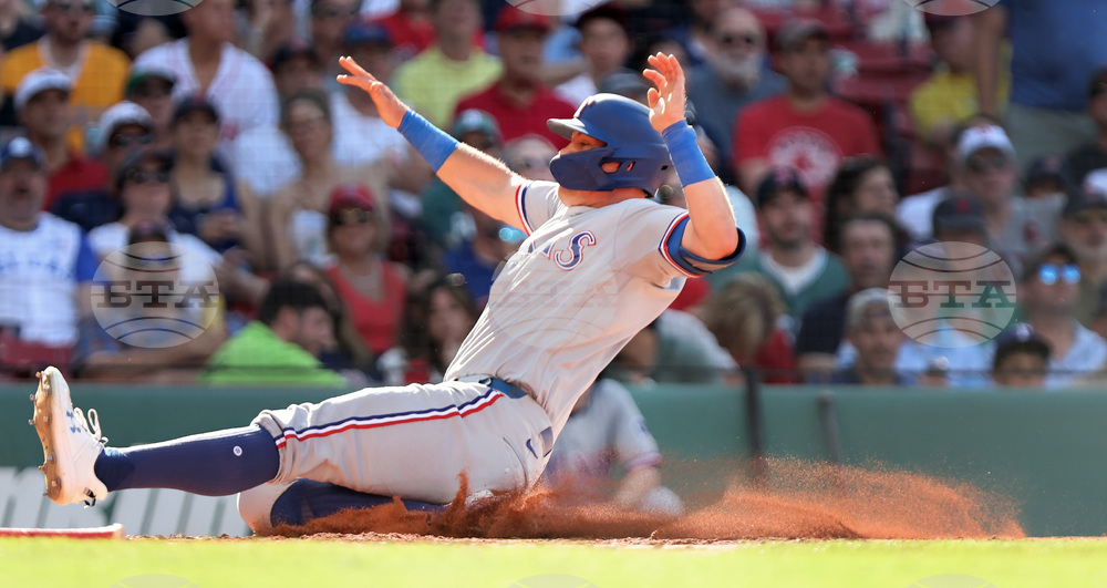 Rangers Red Sox Baseball
