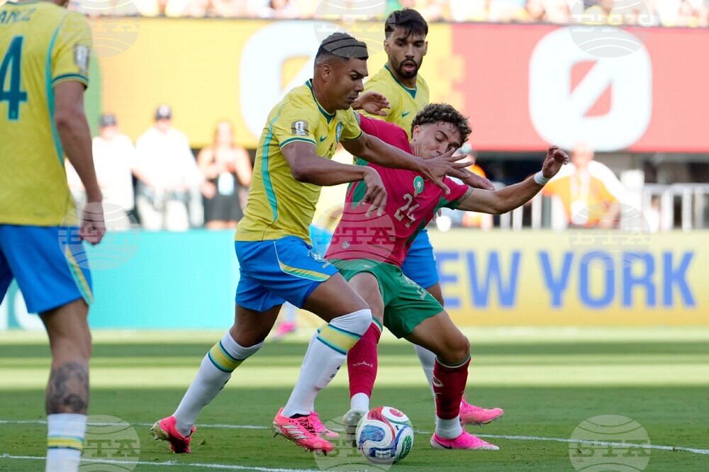 Morocco Brazil WCup Soccer