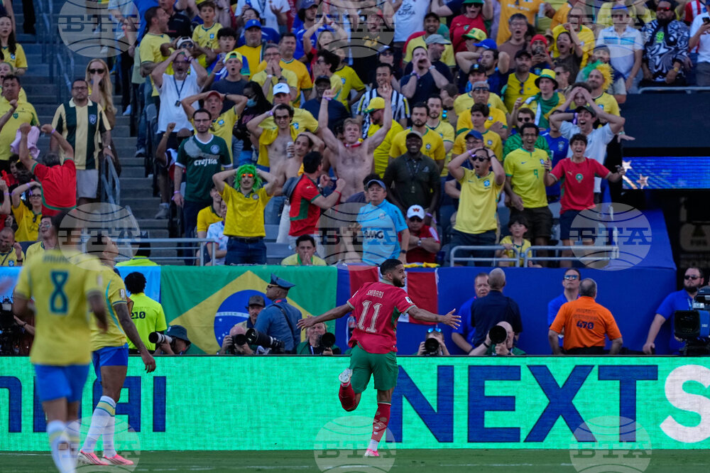 Morocco Brazil WCup Soccer