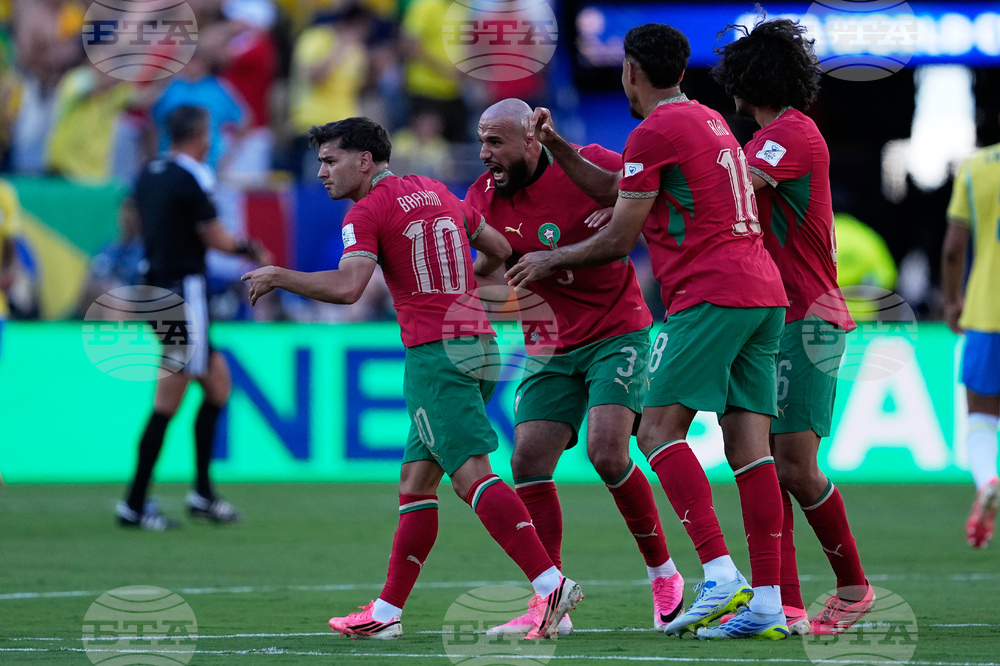 Morocco Brazil WCup Soccer
