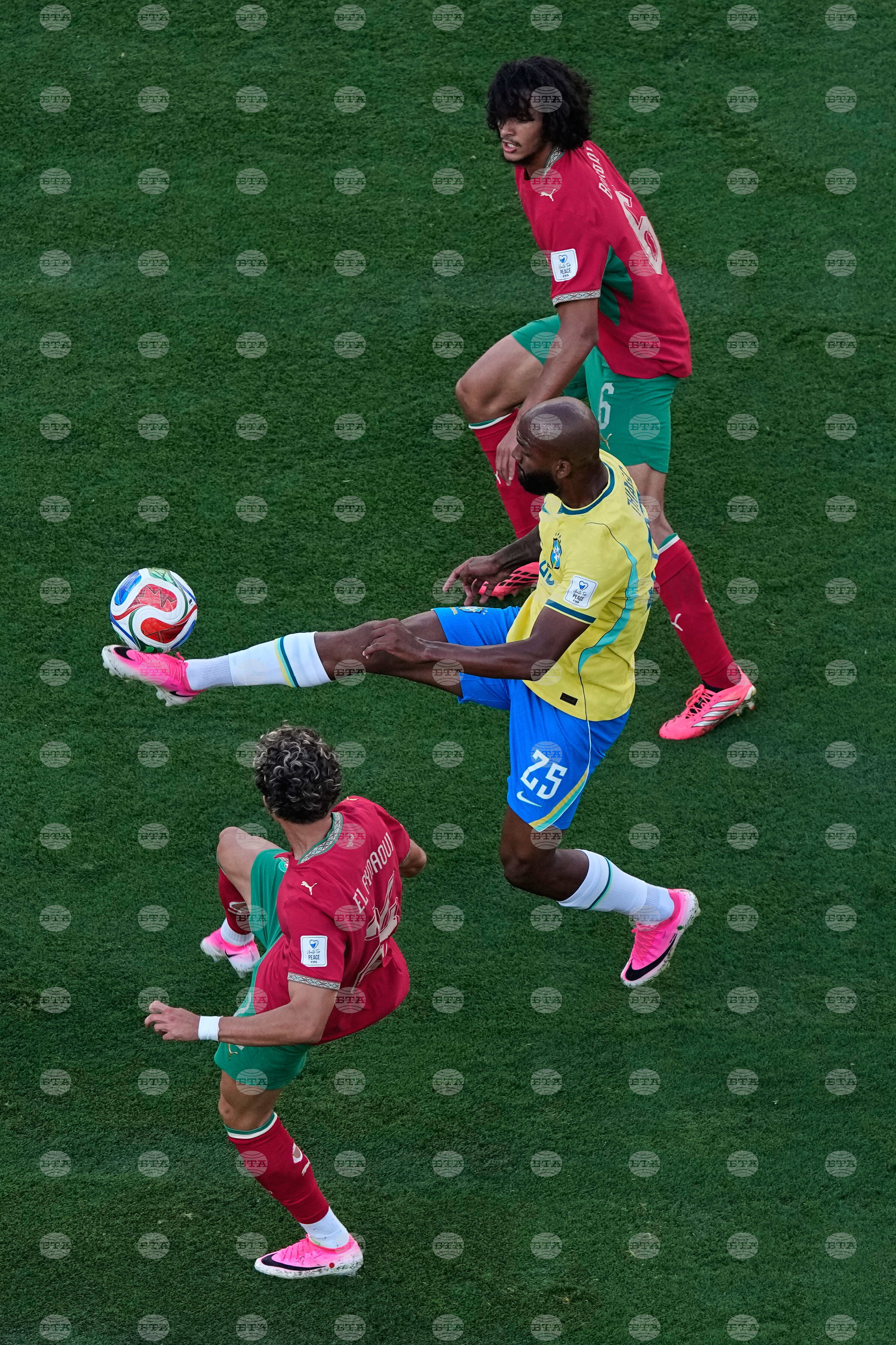 Morocco Brazil WCup Soccer