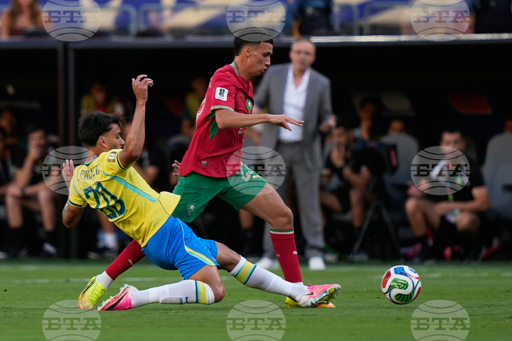 Morocco Brazil WCup Soccer