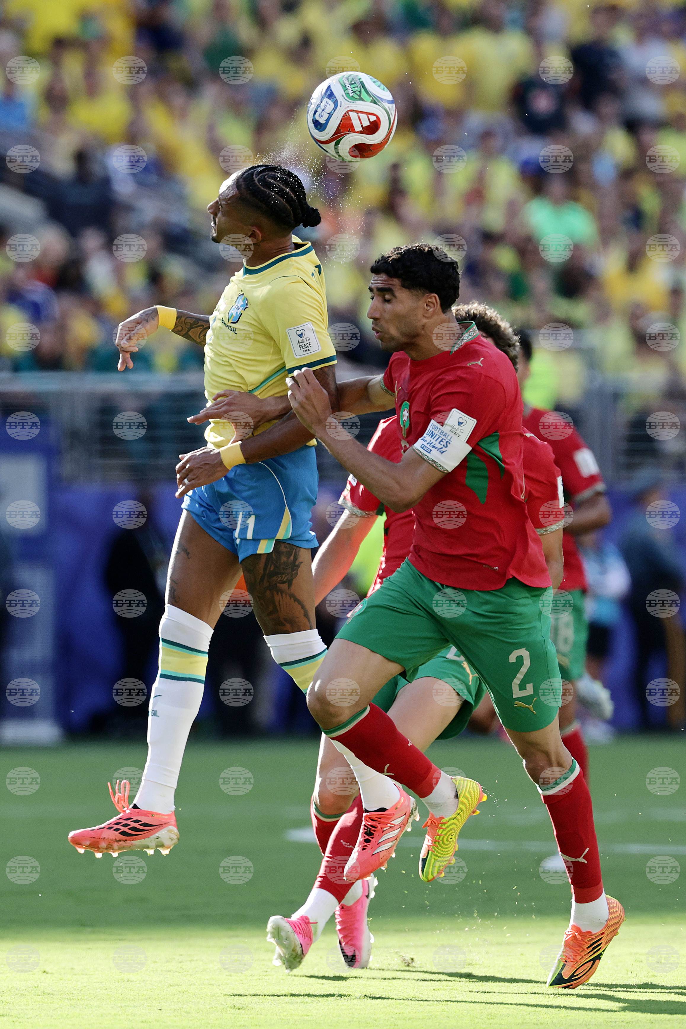 Morocco Brazil WCup Soccer