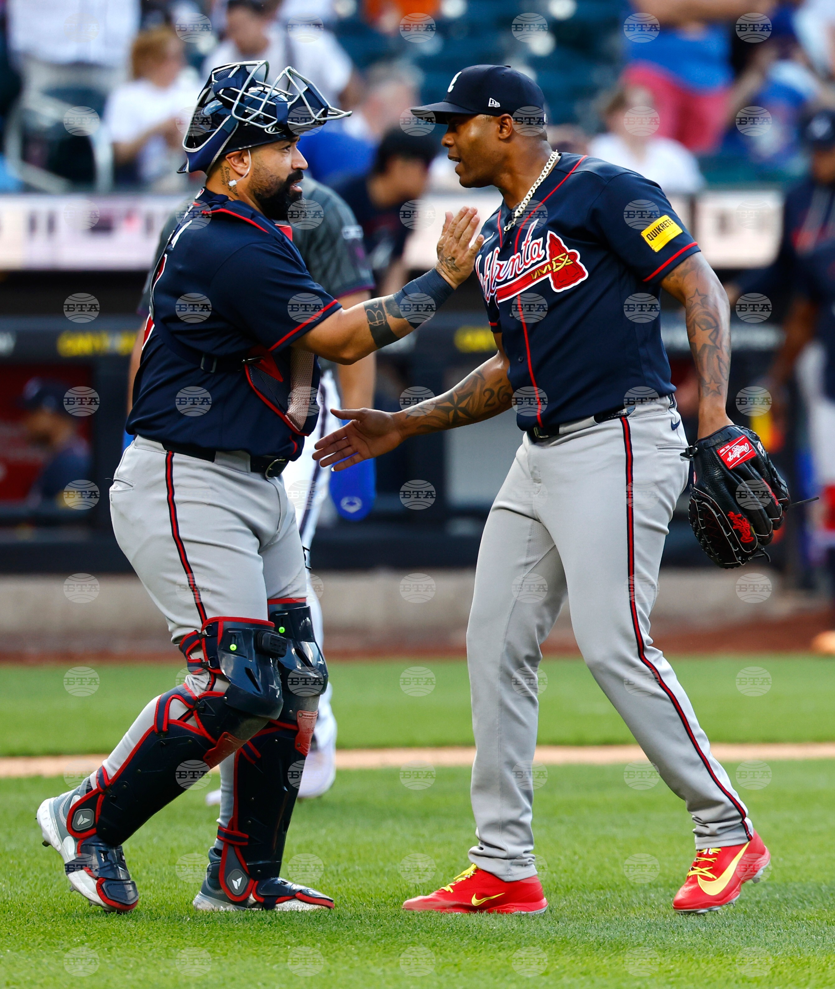 Braves Mets Baseball