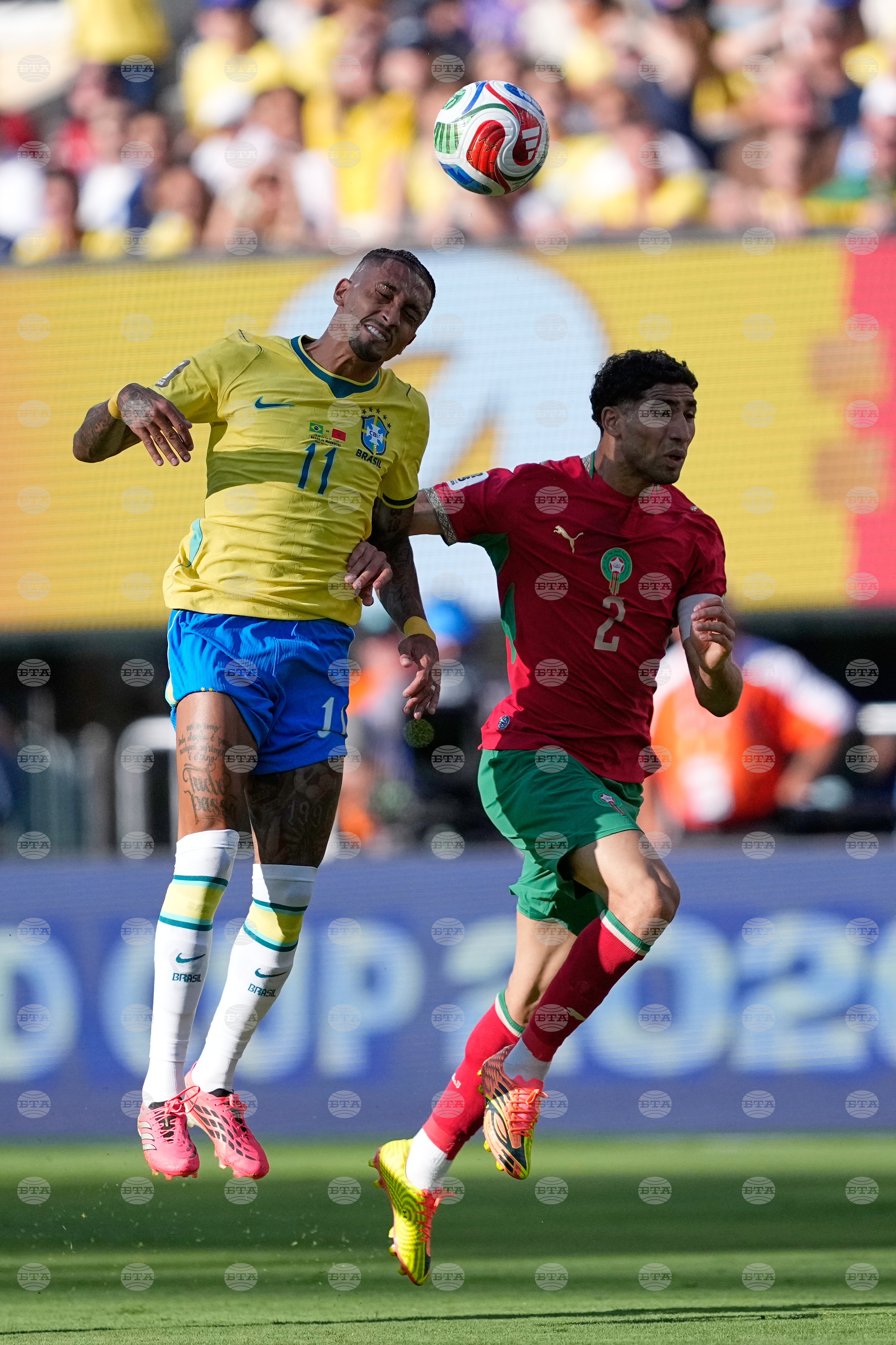 Morocco Brazil WCup Soccer