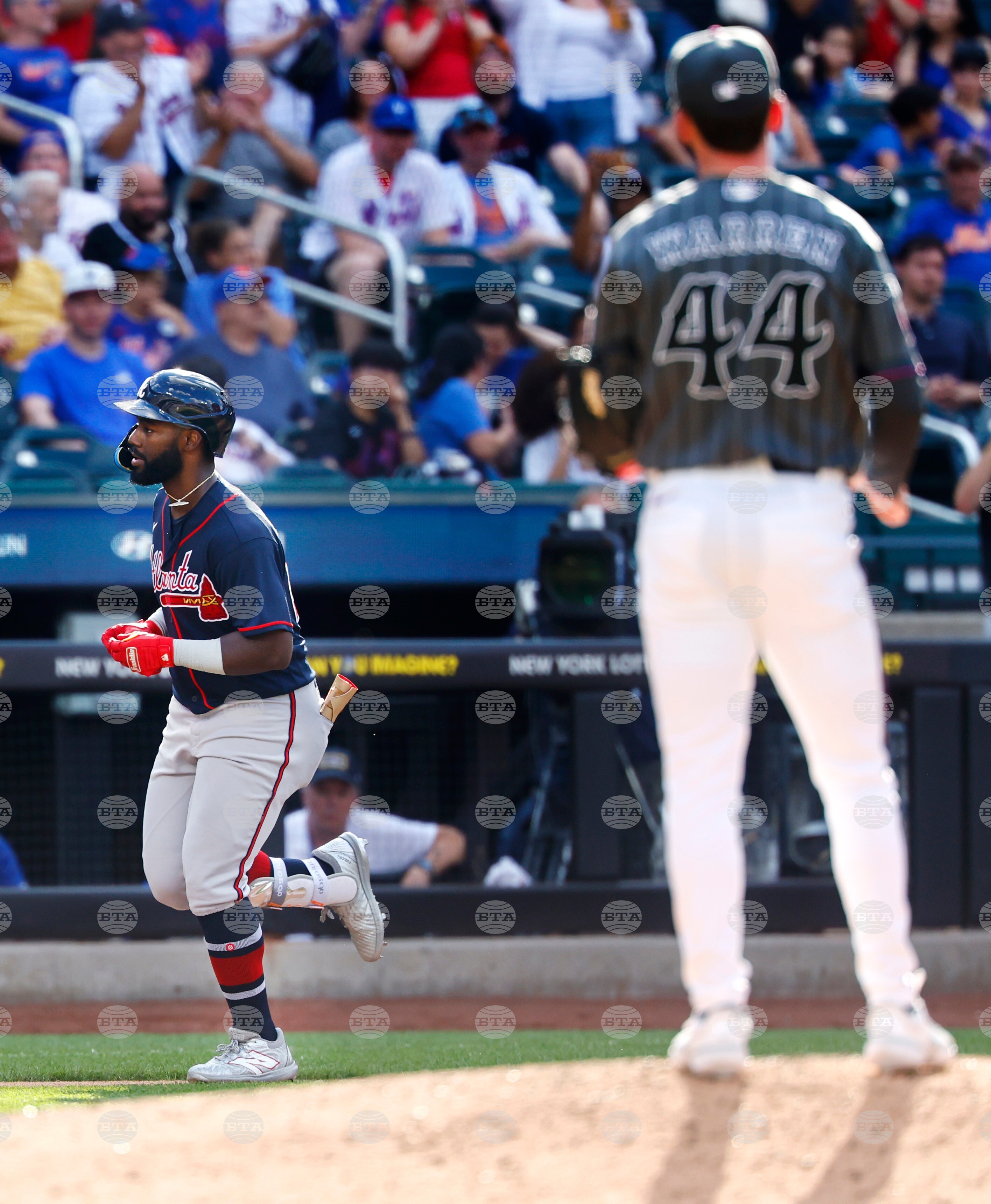 Braves Mets Baseball