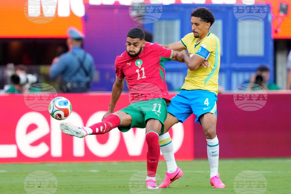 Morocco Brazil WCup Soccer