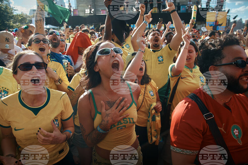 APTOPIX New York WCup Soccer Reaction