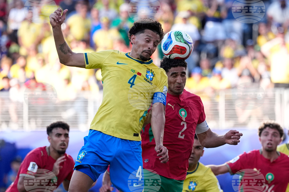 Morocco Brazil WCup Soccer