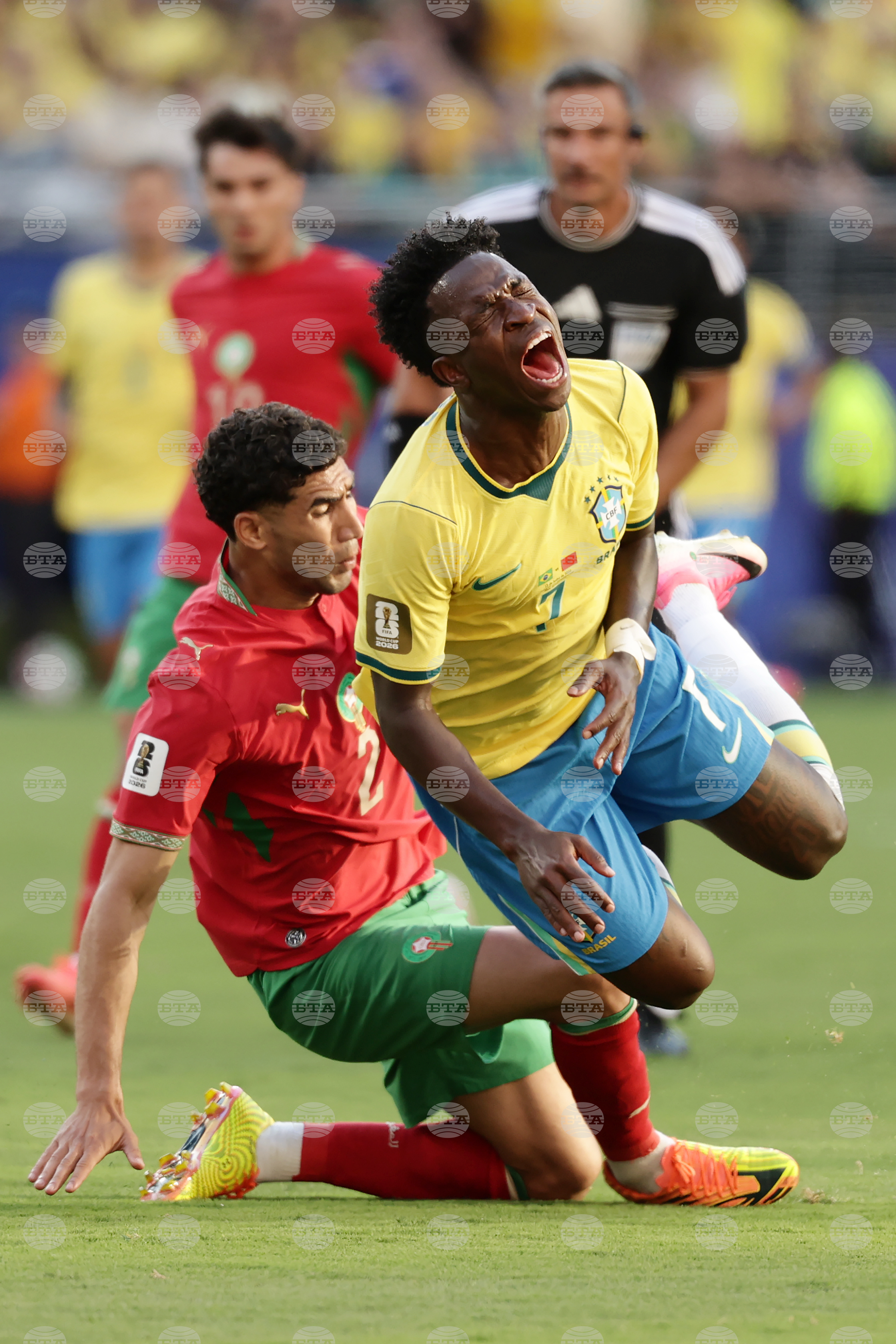 Morocco Brazil WCup Soccer