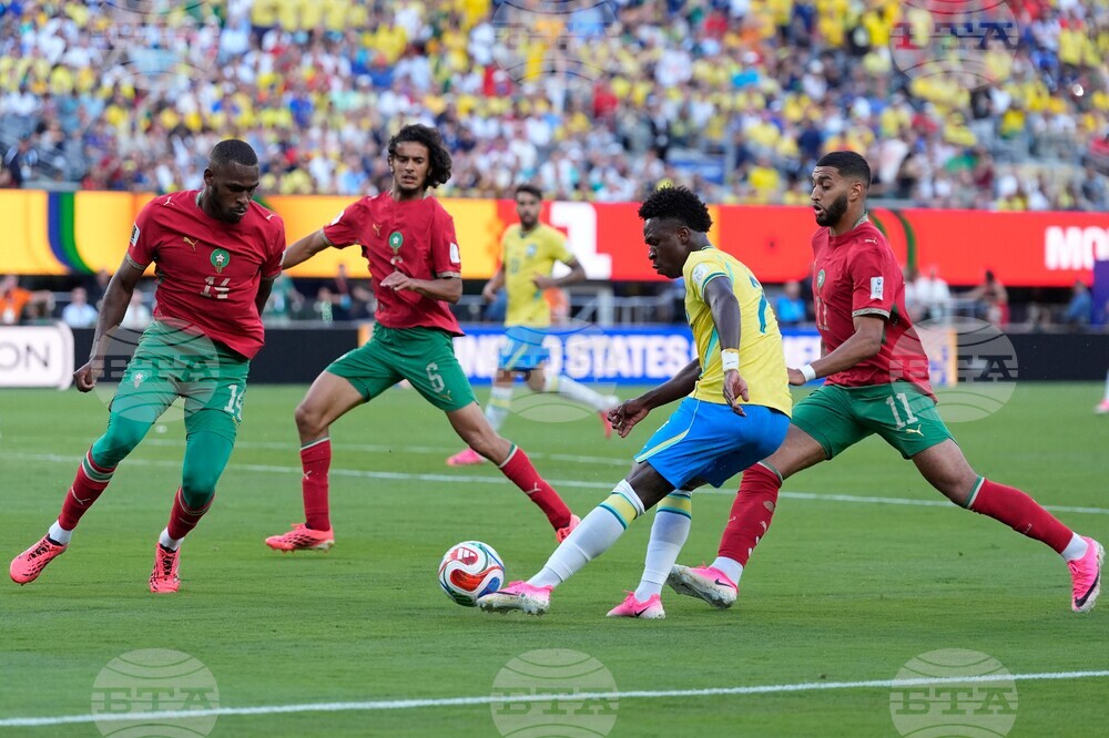 Morocco Brazil WCup Soccer