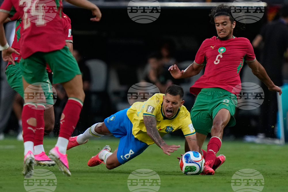 Morocco Brazil WCup Soccer