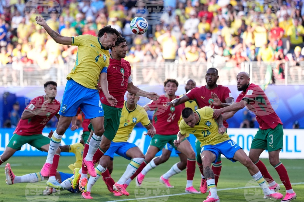 APTOPIX Morocco Brazil WCup Soccer