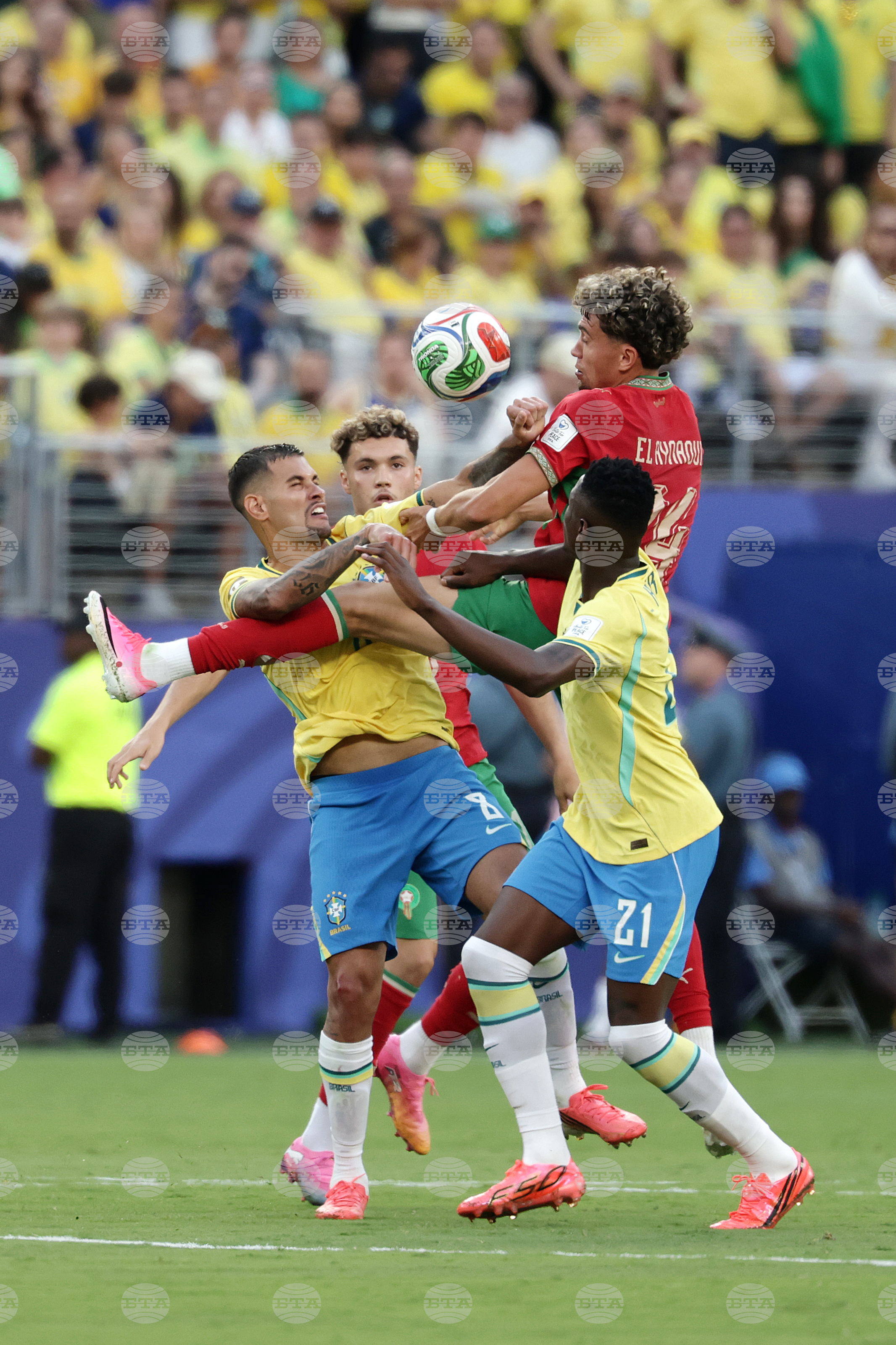 Morocco Brazil WCup Soccer