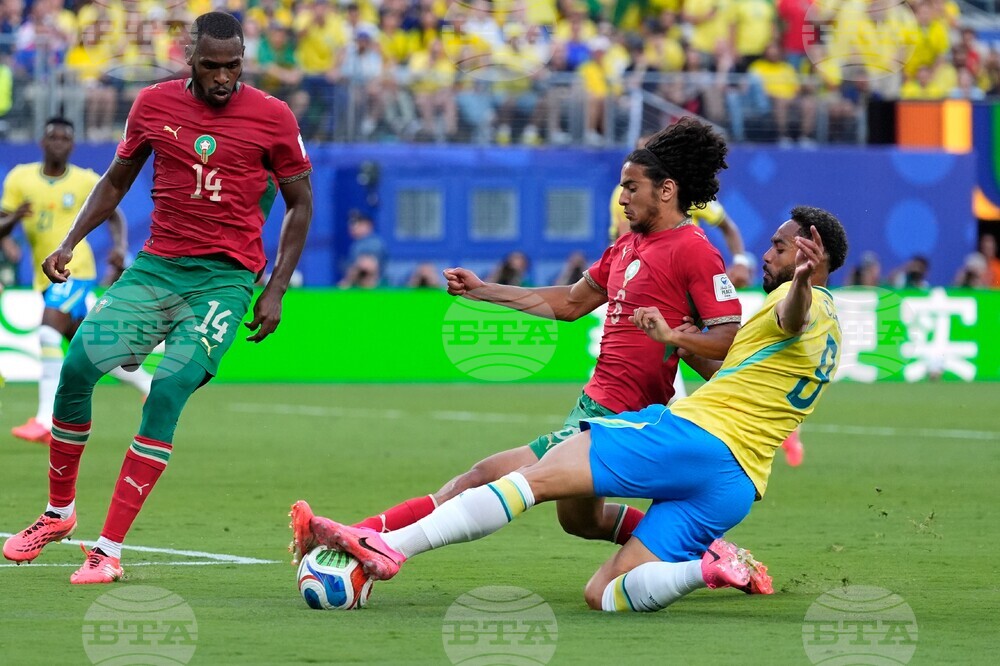 Morocco Brazil WCup Soccer