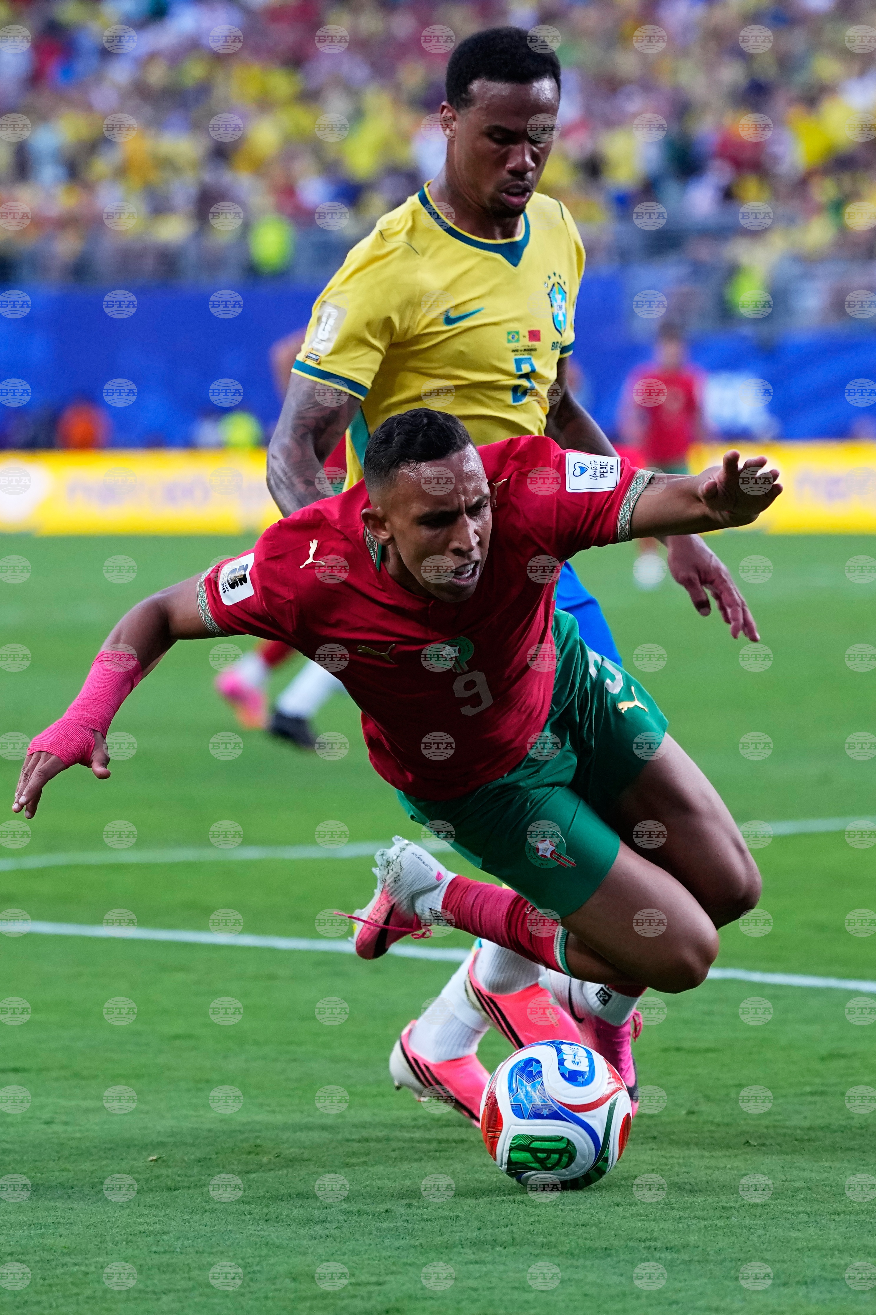 Morocco Brazil WCup Soccer