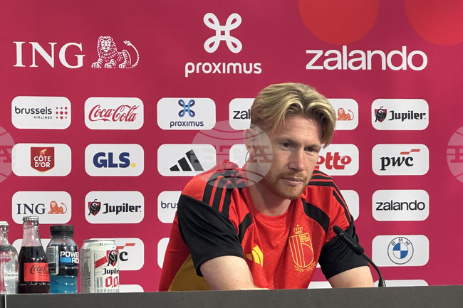 WCup-Belgium-De Bruyne Soccer