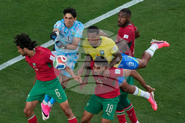 Morocco Brazil WCup Soccer