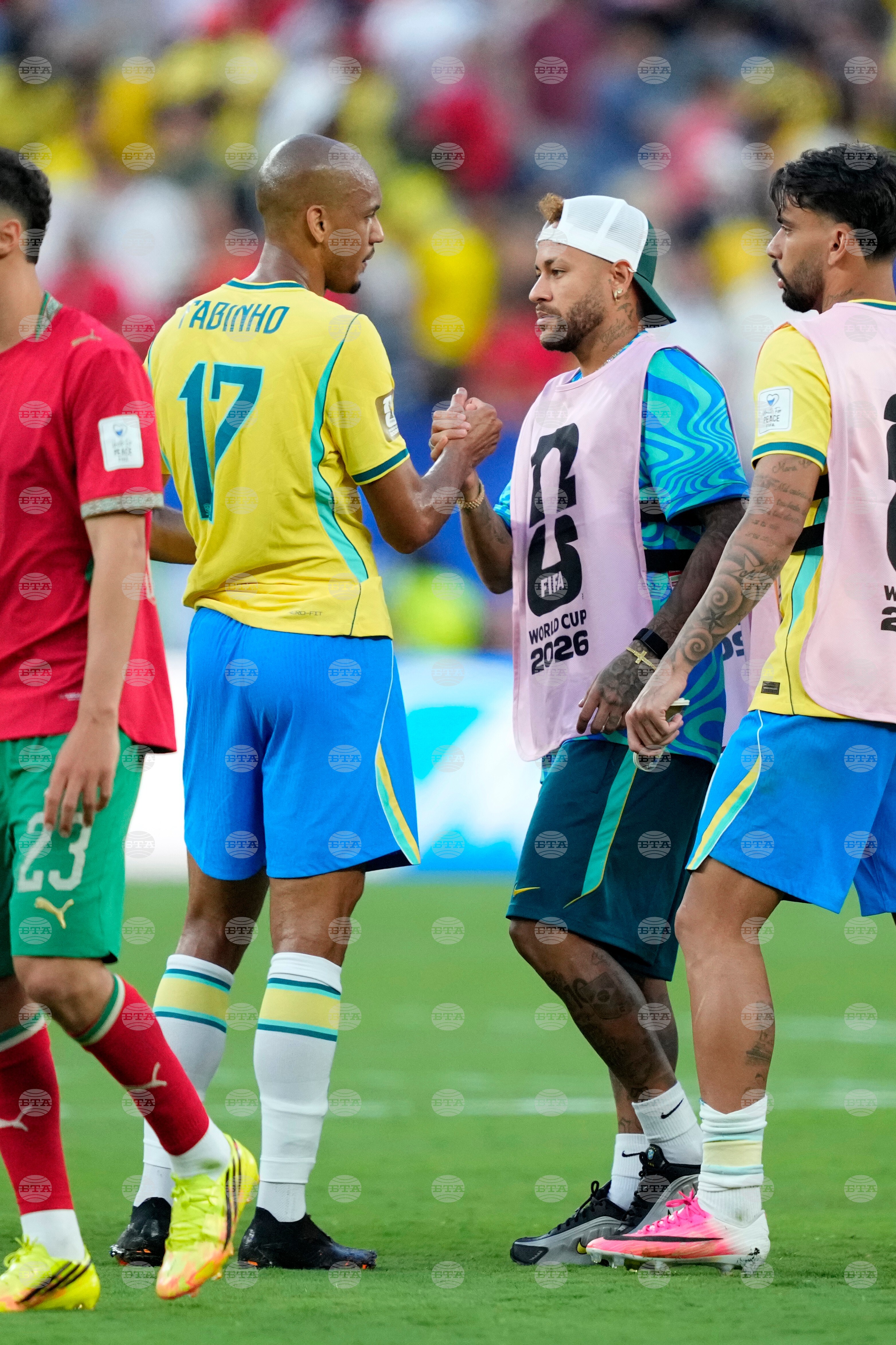Morocco Brazil WCup Soccer