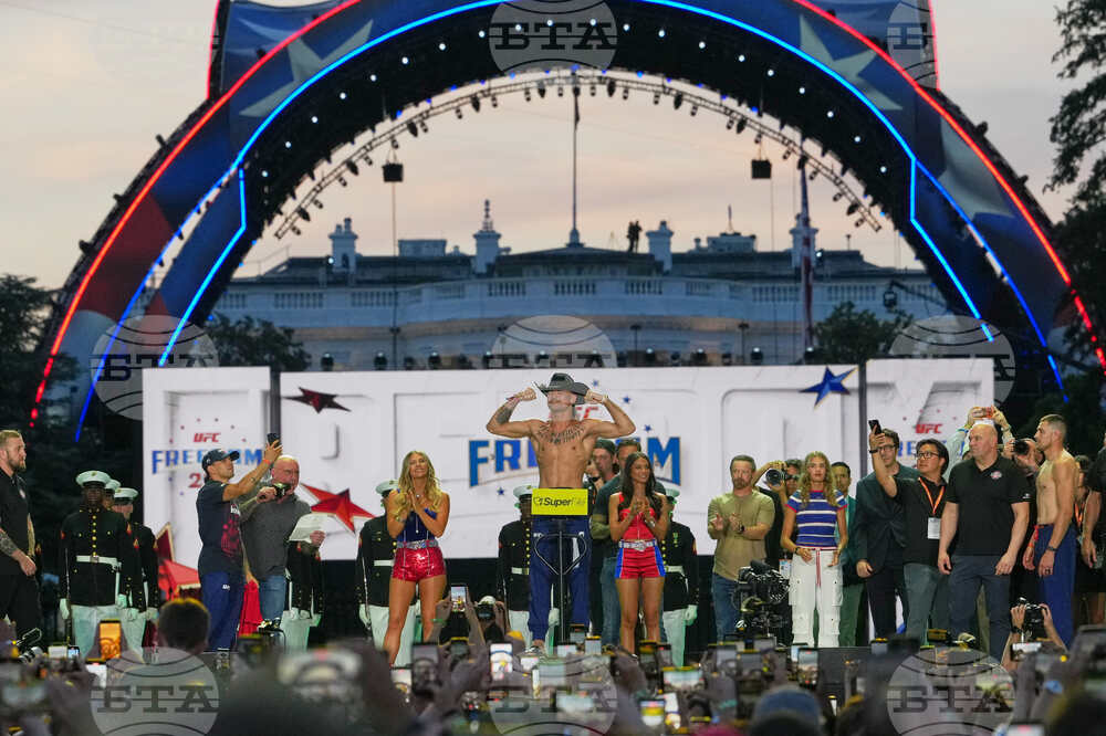 UFC Freedom 250 Trump