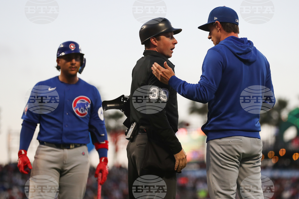 Cubs Giants Baseball